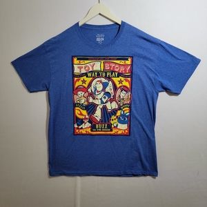 Disney Toy Story Someone Call For Toys? T-Shirt Woddy Buzz Jessie Size Large.